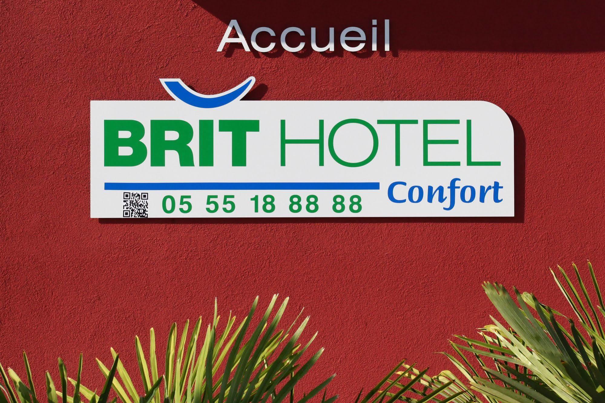 Brit Hotel Brive La Gaillarde - Restaurant La Limousine Malemort Εξωτερικό φωτογραφία